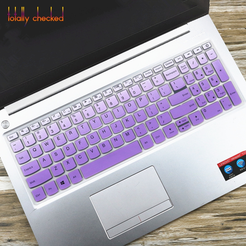 For 15.6&quot; Lenovo ideapad l340-15irh l340-15api l340-15owl L340 15Irh 15iwl 15api 15 L 340 Gaming Laptop Keyboard cover skin: fadepurple