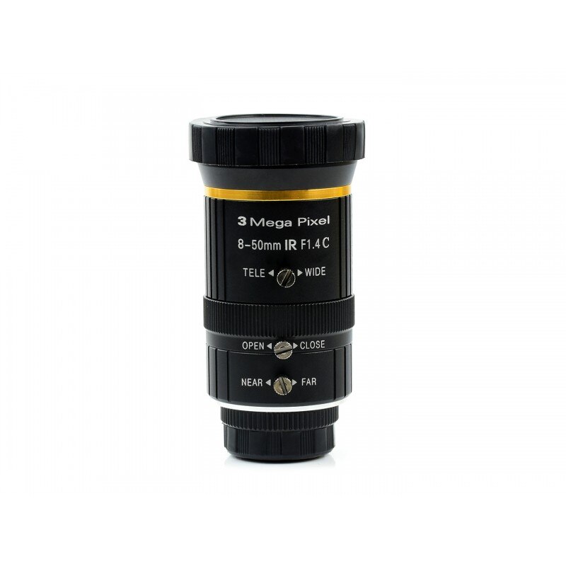 Official Raspberry Pi 8-50mm Zoom Lens Adjustable Angle Of View C-Mount For Camera