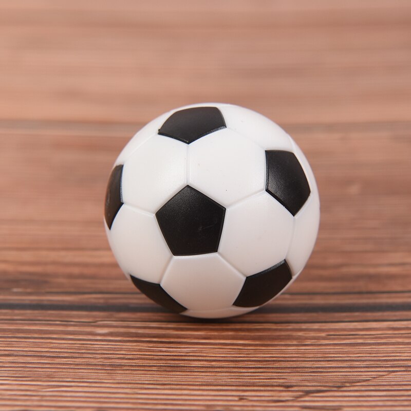 2pcs Black and white resin Foosball table soccer table ball football balls baby foot fussball 32mm