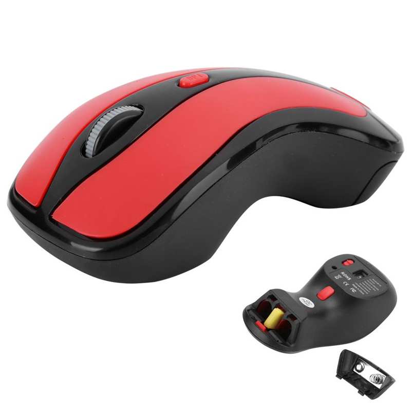 Wireless Mouse USB Wireless Mouse ABS 2.4GHZ Durable for Computer Home Notebook PC Laptop