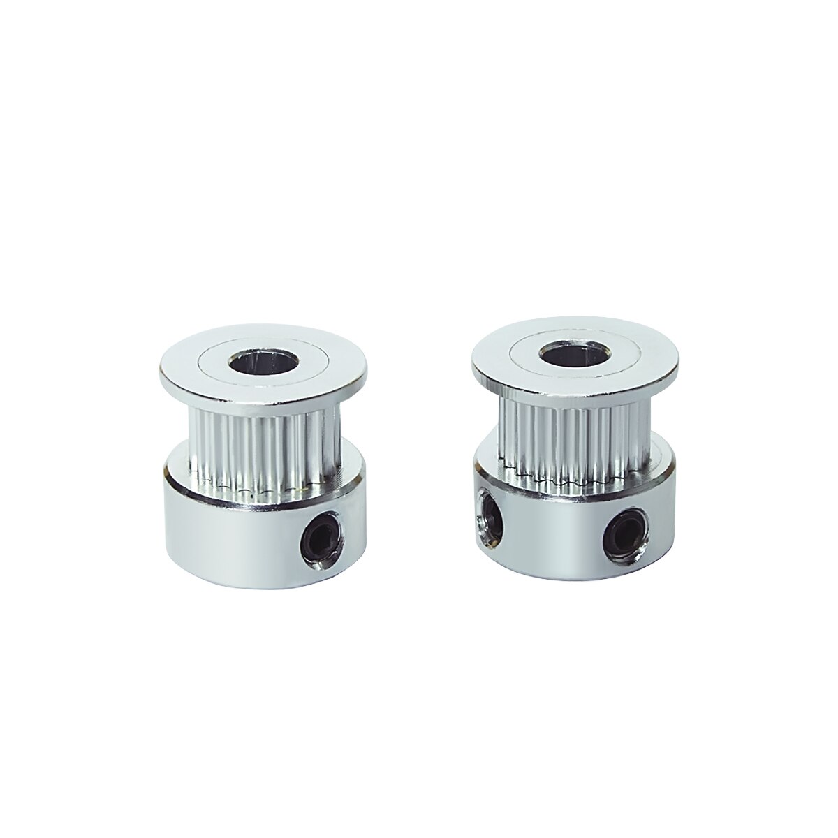 SIMAX3D GT2 Timing Katrol Tand Boring 5Mm 6.35Mm Tanden Timing Gear Alumium 1/2 Stuks Riem Breedte 6Mm voor Ender 3 Pro 3D Printer Deel: 2pcs GT2 r5T20W6