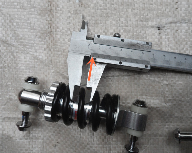 Elektrische Fahrrad Hinten Stoßdämpfer Suspension Modelle Kleine Dämpfung Fahrrad Stoßdämpfer Zubehör CR-2