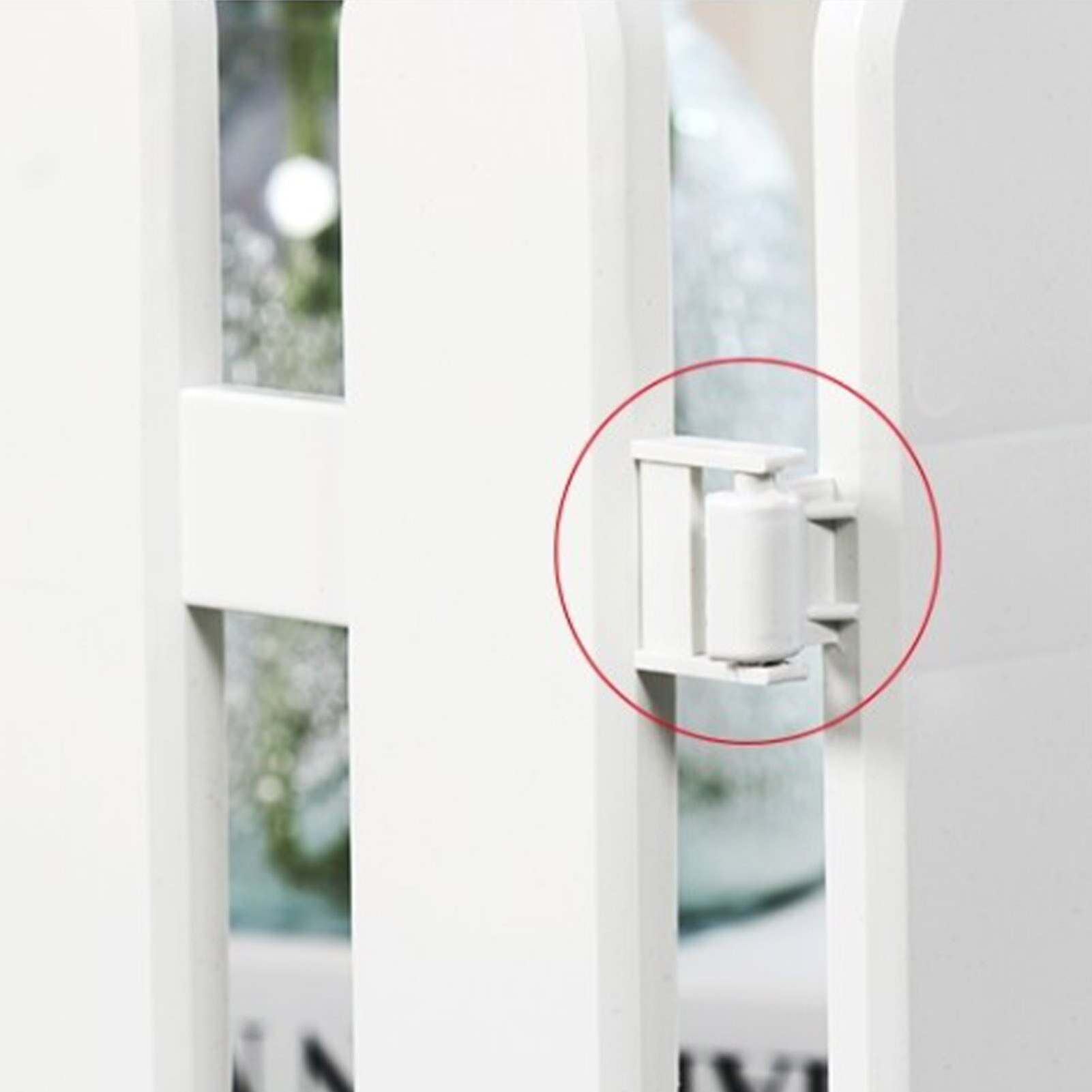 5pcs Garden Picket Fence Splicable And Detachable Plastic Fence Lawn Edge Garden Outdoor Pastoral Wedding Decoration Fence