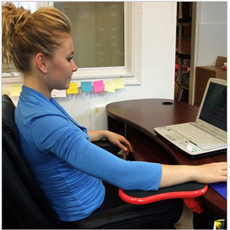 Smartlife skrivebord, der kan fastgøres til computerbord armstøtte musemåtter armled håndled hviler hånd skulderbeskyttelsespude