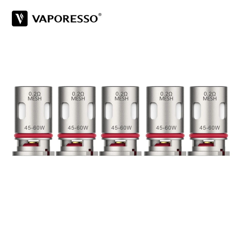 Original Vaporesso GTX Coils 0.15/0.2/0.3/0.6/0.8/1.2ohm Mesh Coil For PM80 LUXE80 PM30 PX80 PM40 GTX GO/ONE GEN NANO XIRON