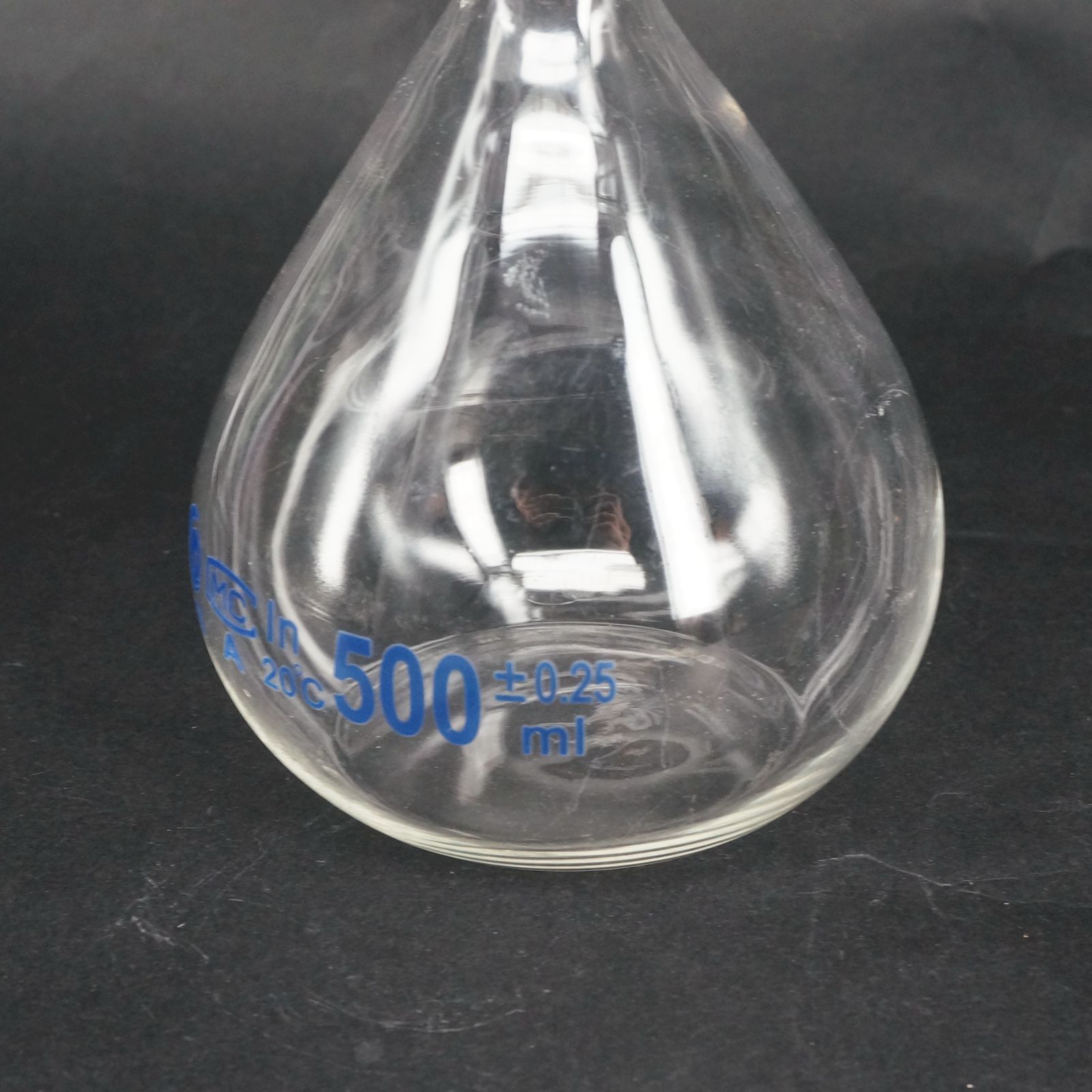 500ml Graduated Labrotary Glass Liquid Volumetric Flask with Glass Stopper