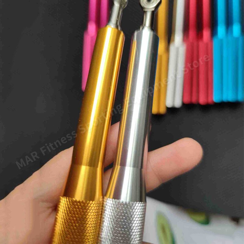 Bearing Jump Rope Crossfit Weighted High Strength Aluminum Alloy Handle Steel Rope Man Women Fitness Exercise Adjustable Rope