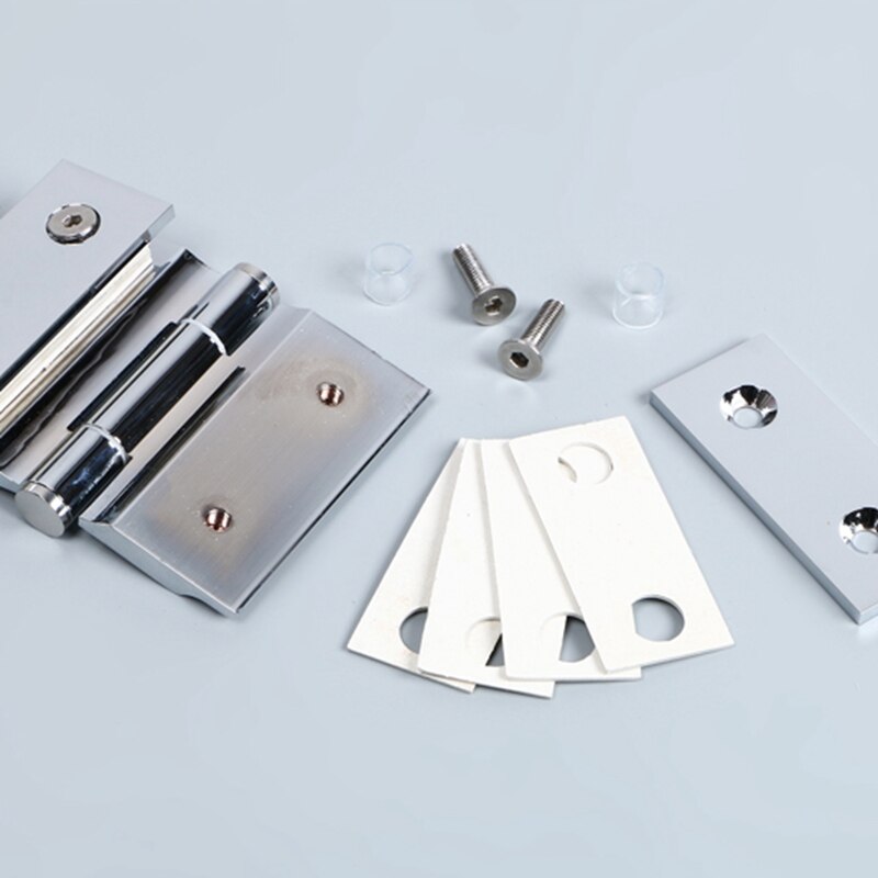 8-12 mm Copper Shower Room Glass Door Hinge Cupboard Showcase Cabinet Door Hinge Glass Clamp Frameless No Angle Superior