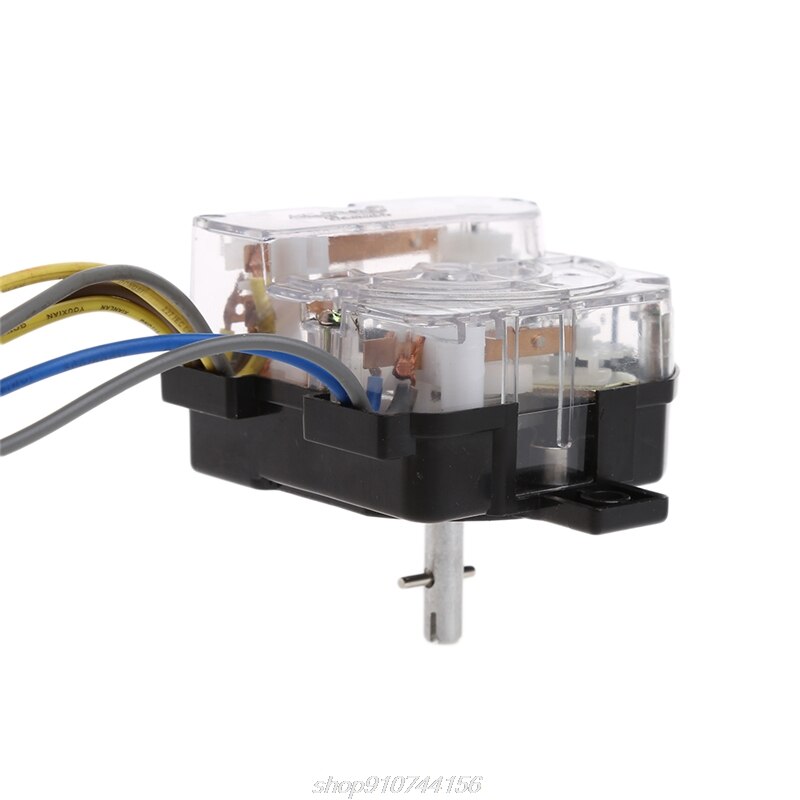 6-Wire Washing Machine Timer 90 Degree Central Hole Distance 68mm Switch Shaft N09 20