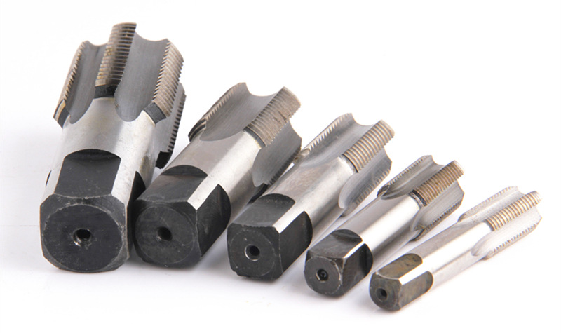 High Speed G1/8 1/4 3/8 1/2 3/4 1 Taper Pipe Tap BSP Metal Screw Thread Cutting For Bench Drills Tapping Machines Hand Drills