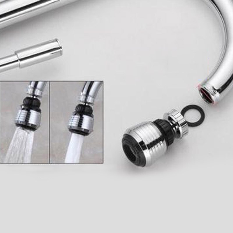 Adaptateur de filtre robinet économiseur d'eau | Robinet pivotant à rotation 360 ° diffuseur aérateur accessoires de cuisine de