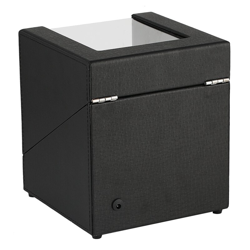 Automatic Watch Winder Case Holder Mechanical Watch Double Winding Display Organizer Luxury Motor Shaker PU Leather Rotating Box