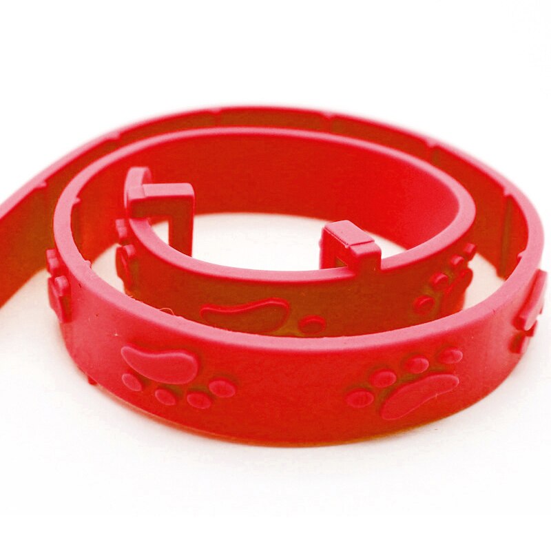 Verstelbare Kat Vlooienband Anti Teek Vlo Muggen Verwijder Flea Ring Huisdier Bescherm Rubber Ketting Flea Efficiënte Killin