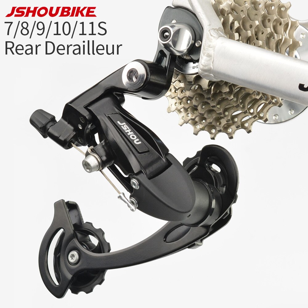 JSHOU BIKE Rear Shifter Derailleur 7 8 9 10 11 Speed Bicycle Part Accessories for MTB Mountian Bike M130 M200 M300 M610 System