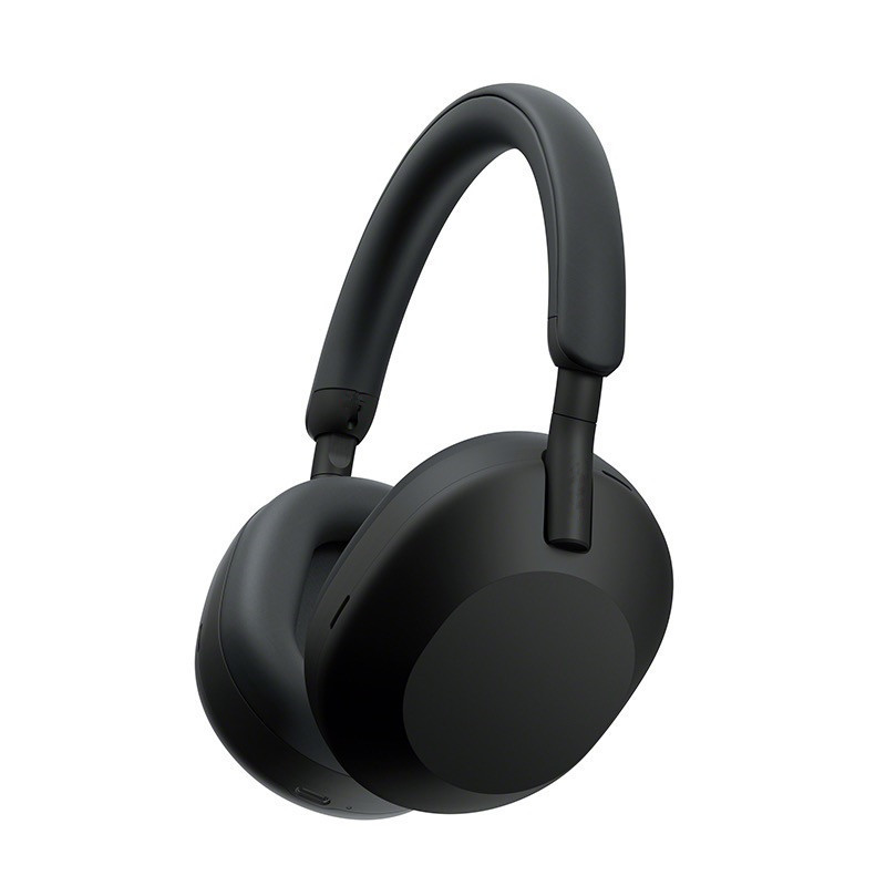 WH-1000XM5 Op het hoofd gemonteerde Bluetooth-oortelefoon met draadloze oproepoortelefoon met volledig oor: Black