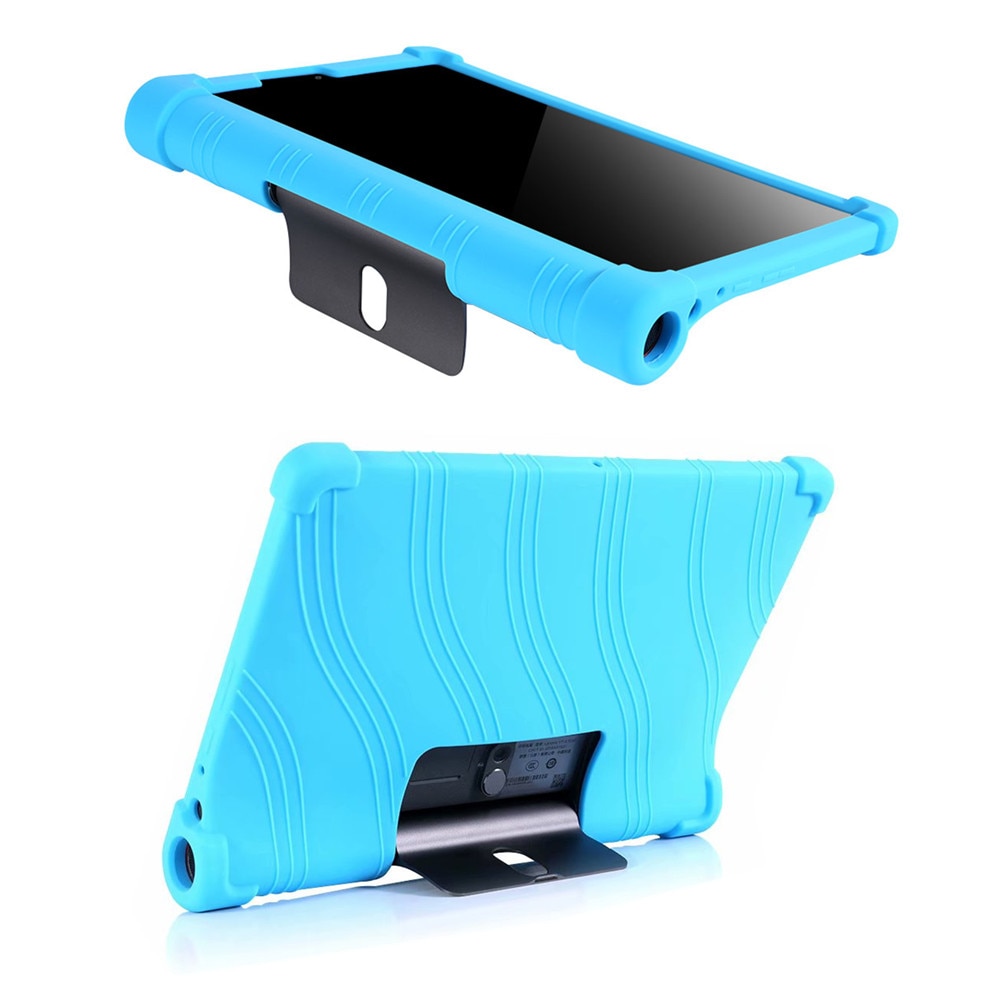 Étui En Silicone souple pour Lenovo Yoga Tab 5 YT-X705F Complet Protège la Couverture pour Yoga Option Futée YT-X705