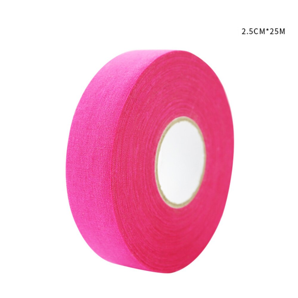 1pc hockeystick tape klebrig tape anti-skli sportsemballasje tape hockey stick wrapper for praksis sport bruk (tilfeldig farge)