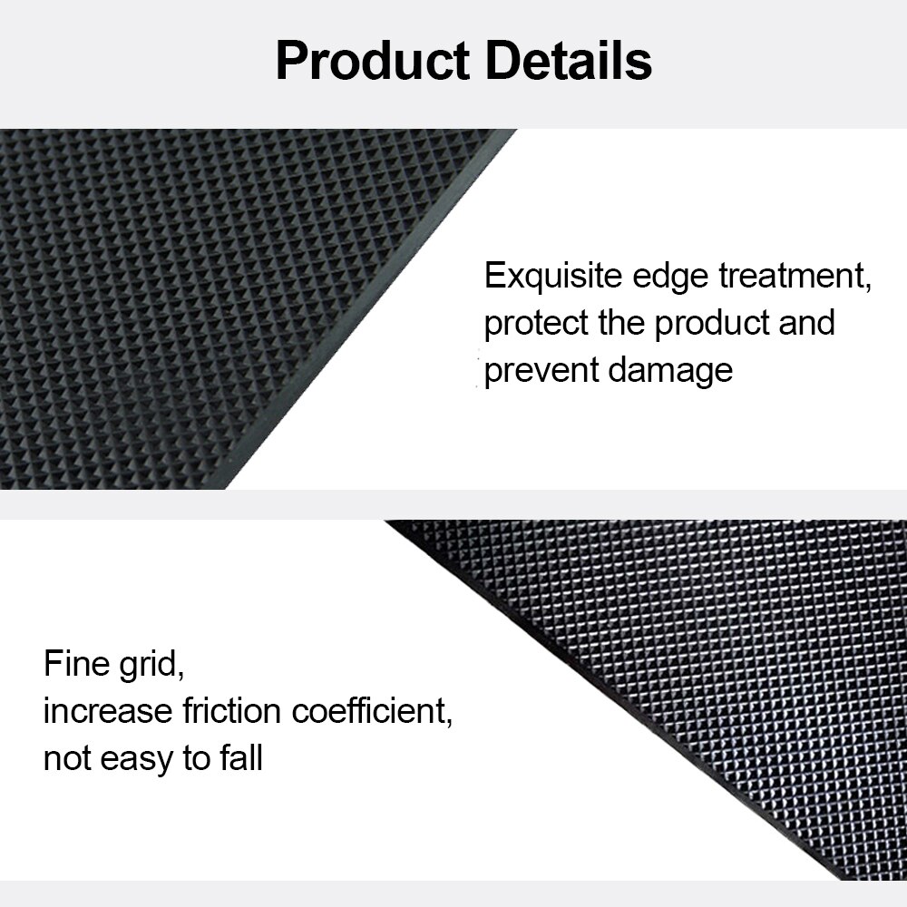 Car Non-Slip Mat Anti Slide Sticky Pads Silicone Interior Dashboard GPS Phone Holder Mat Car Dashboard Sticky Pad Adhesive Mat