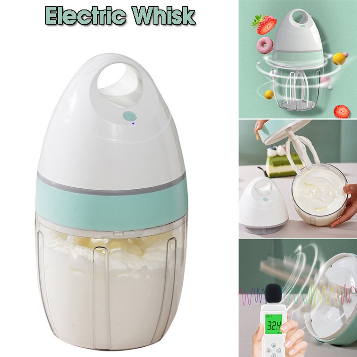 Household Electric Food Mixer Table Stand Cake Dough Mixer Auto Egg Beater Blender Kitchen Baking Whipping Cream Cooking Machine