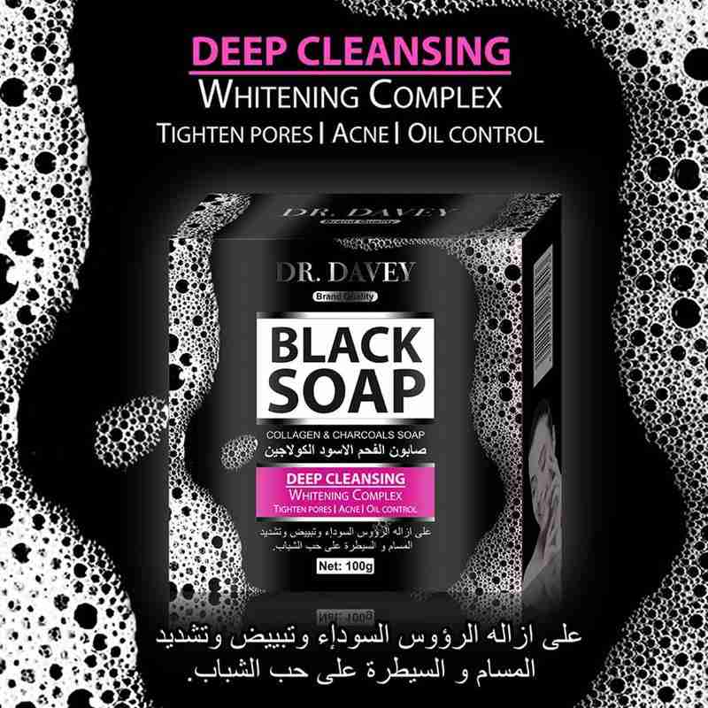 Dr.RASHEL – savon au charbon de bambou, tête noire, huile de beauté, soins pour la peau