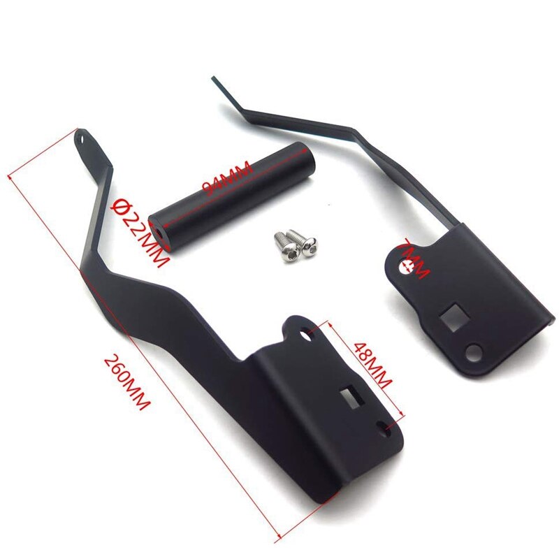 Motorrad Navigation Halterung Für VOGE DS625X - Aluminium, 12/22 Mm