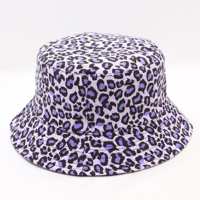Beach Sports Cap Leopard Print Bucket Hat Fisherman Hat Outdoor Travel Hat Sun Cap Hats Bonnet Summer Hip Hop Cap for Men Women: ColorB