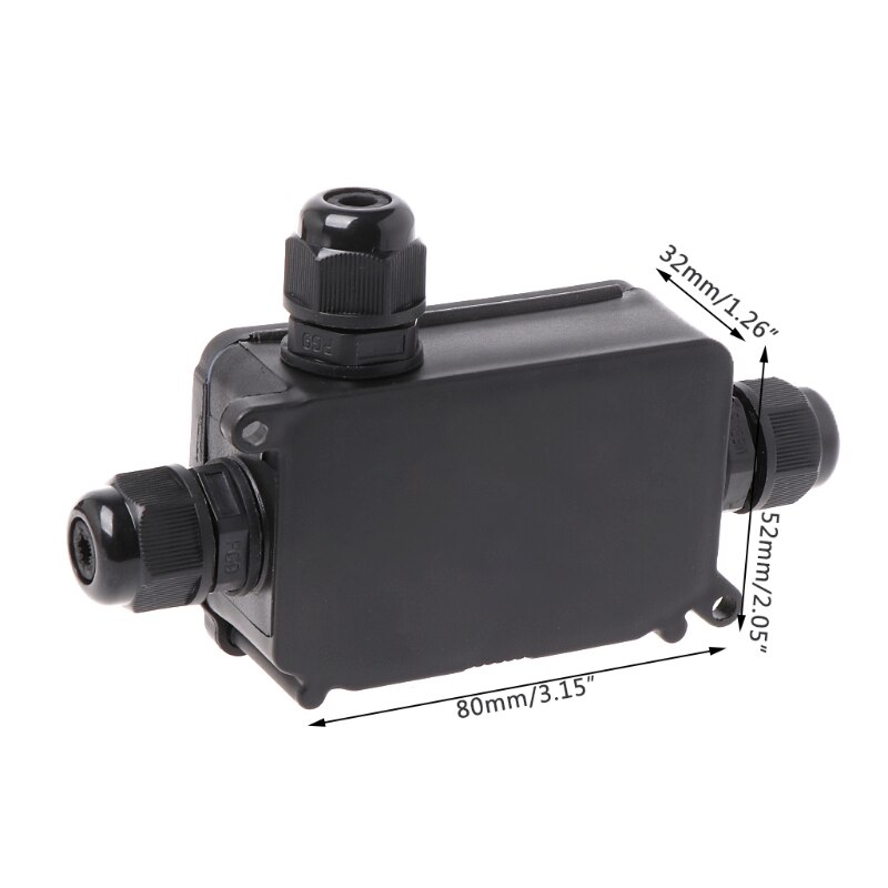 2/3Way IP66 Outdoor Waterproof Cable Connector Junction Box With Terminal 450V