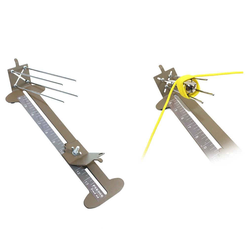 HiMISS Adjustable Paracord Jig Bracelet Steel Frame Paracord Bracelet Knitting Tool Wristband DIY Maker