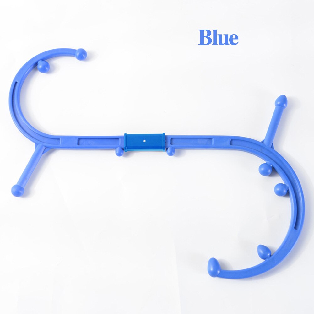 Self-Massage Tool Deep Pressure Trigger Point Massager Stick Hook Body Muscle Relief Thera Cane Back Massager Therapiutic Tools