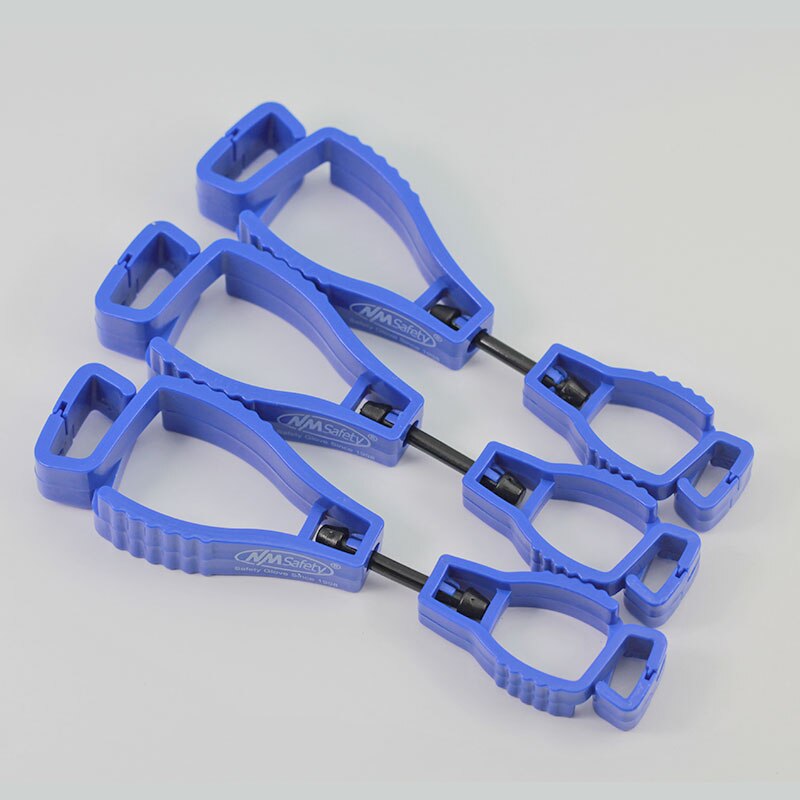 Lot de 3 pinces à gants en plastique détectables en métal de marque nmsafety, support de protection pour gants de travail de sécurité