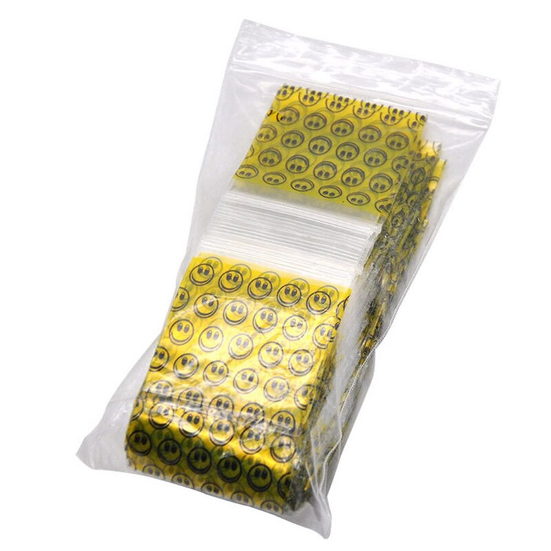 100 stuks plastic zakken bedrukken plastic zakken verpakking ziplock zak