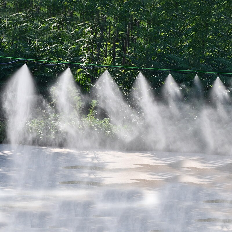 50X Spray Water Mist Verneveling Nozzle Tuinieren Waterkoeling Systeem Kas Planten Spuiten Sproeierhoofd Spuitmond