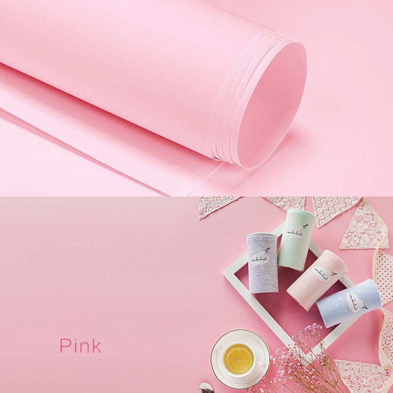 80*100cm PVC Photography Backdrop Photo Background Waterproof Photograph Backdrops Paper For Studio: Pink