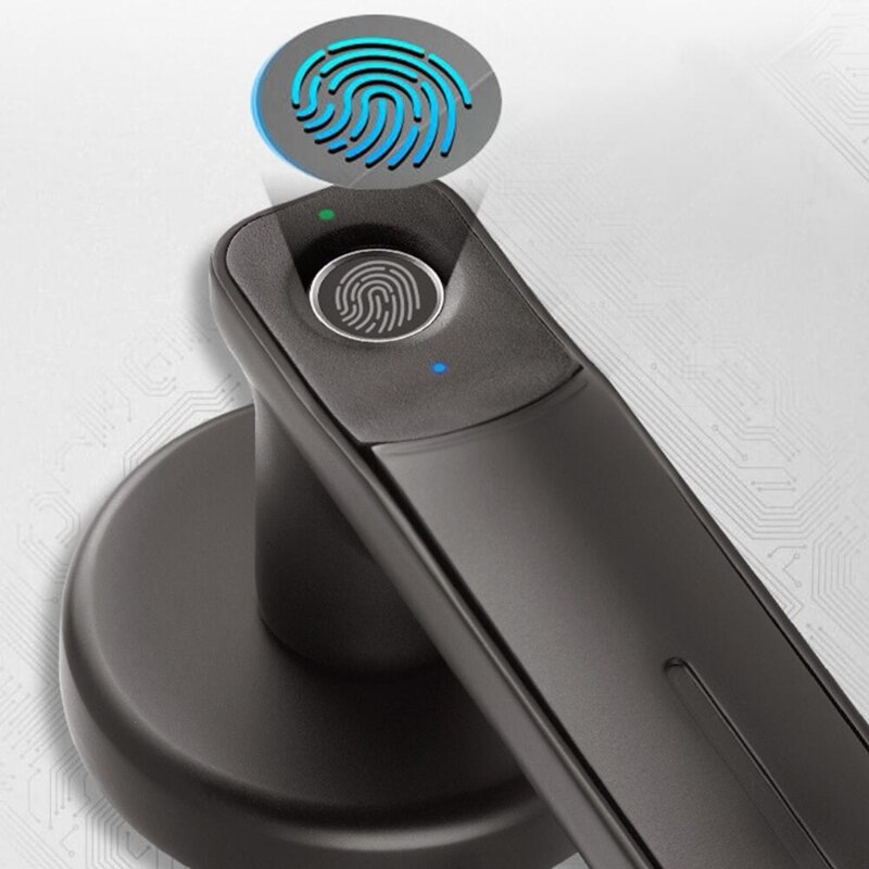 Mit Tasten Hause Büro Smart Biometrische Fingerprint Türschloss Semiconductor G32B