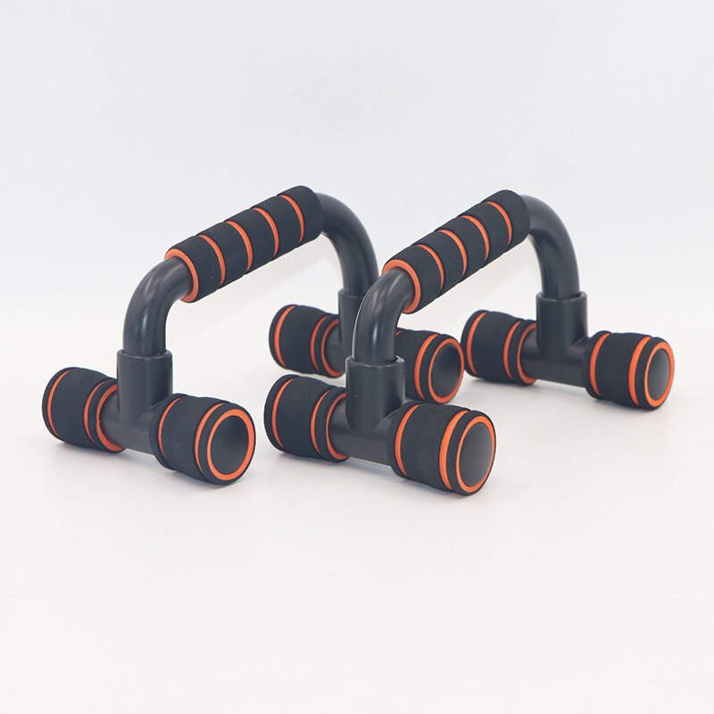 1Pair Push-ups Stands Home Gym Fitness Equipment Pectoral Muscle Training Sponge I-shaped Sports Muscular Training Push Up Racks