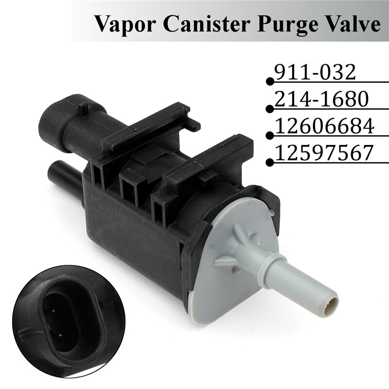 Gas Tank Purification Valve Electromagnetic Valve 12597567 214-1680 911-032 12606684