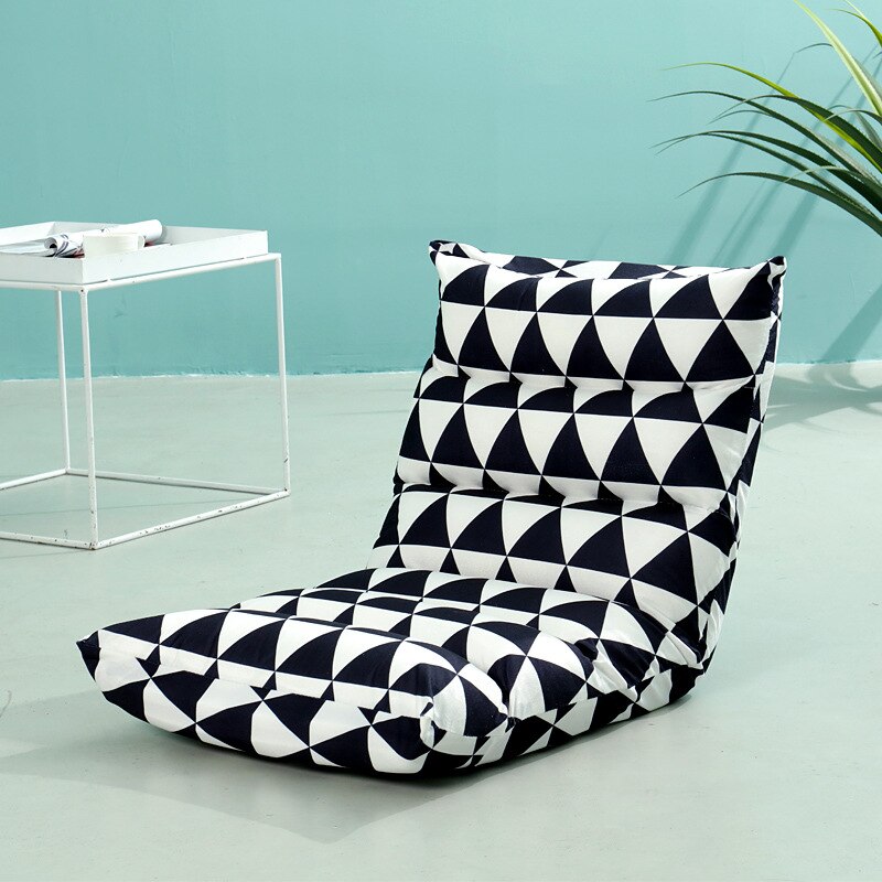 6 grid home sofa couch foldable single small bay window bed computer backrest chair bedroom floor sofa