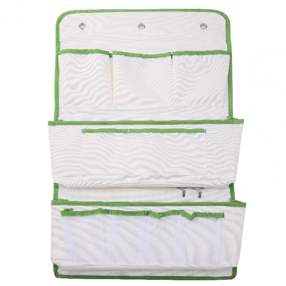 Storage Hanger Organizer Helpful Behind Closet Hanging Organizer Wear Resistant Storage Hanger: Green / Long