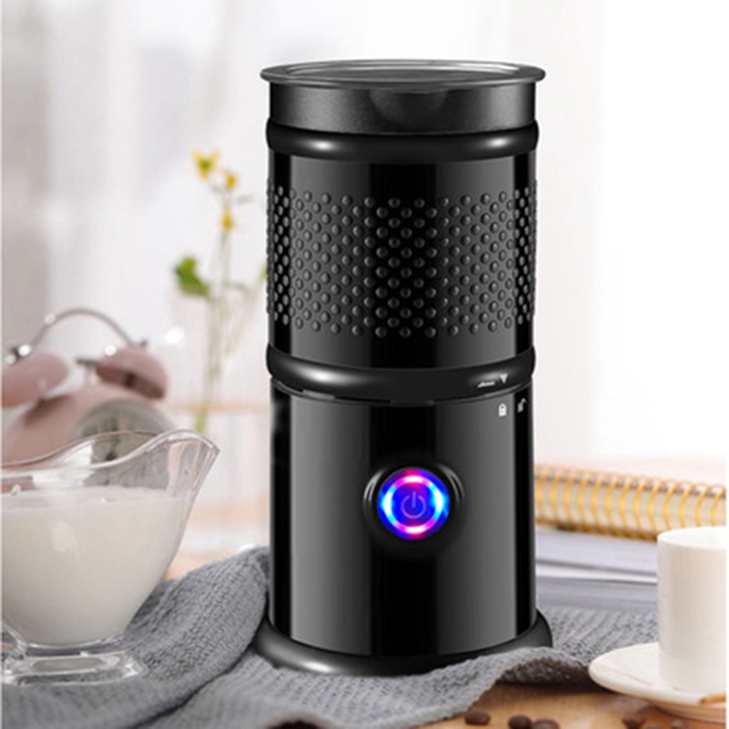 Melkopschuimer, Automatische Melkopschuimer, Grote Capaciteit Automatische Schuim Maker Voor &amp; Koud Melkschuim, koffie Eu Plug Een