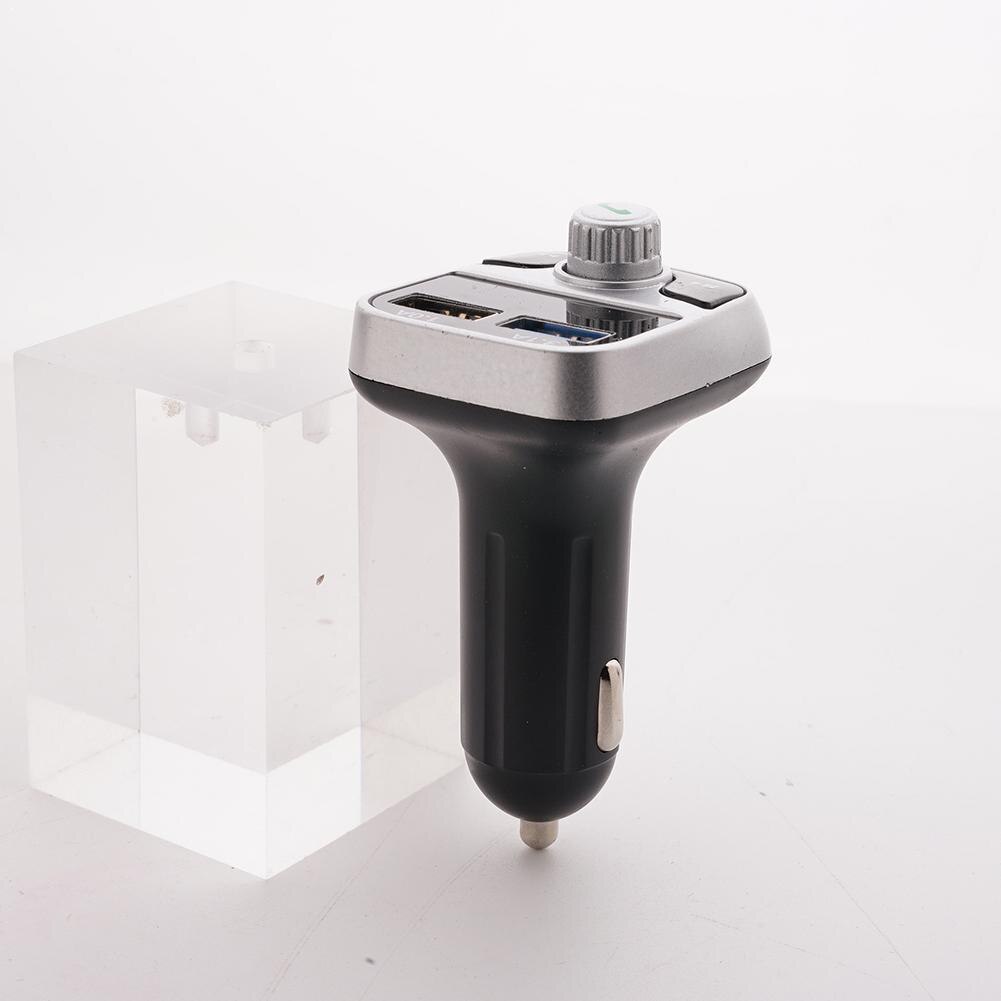 Bluetooth FM Transmitter Aux Modulator Handsfree Calling Car Car USB Charger Audio Dual MP3 Car Player Kit N4R0 Bluetooth H7O8
