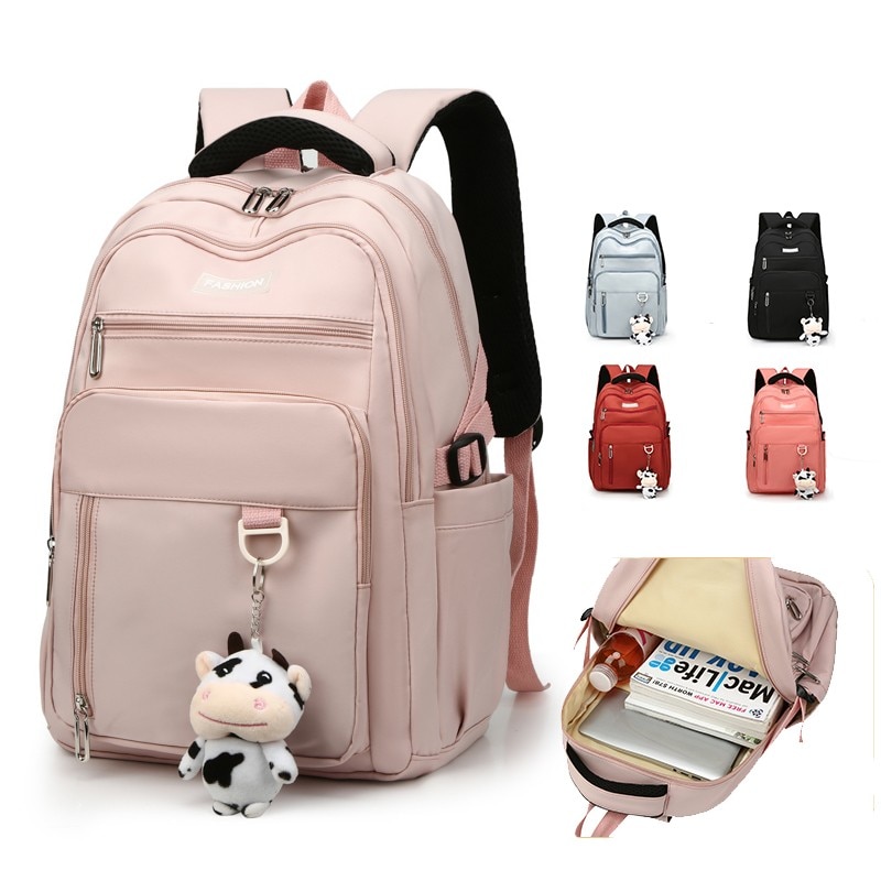 frauen Rucksack Wasserdicht Schule Tasche Für Jugendliche Mädchen freundlicher Orthopädische Schulranzen freundlicher Bookbags Mochilas