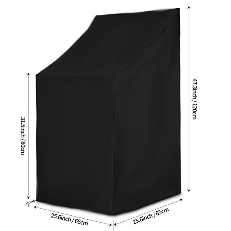 1PC draussen garten stuhl abdeckung 210D Oxford tuch wasserdicht UV schutz stuhl abdeckung offen-Luft möbel schutz abdeckung