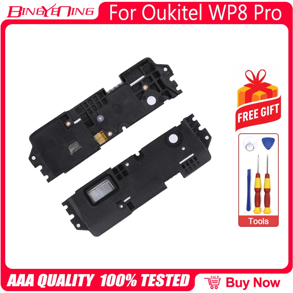 BingYeNing Original For Oukitel WP6 WP7 Loud Speaker Oukitel WP8 Pro Loud Speaker Buzzer Ringer Horn Part Accessories: For WP8Pro Black