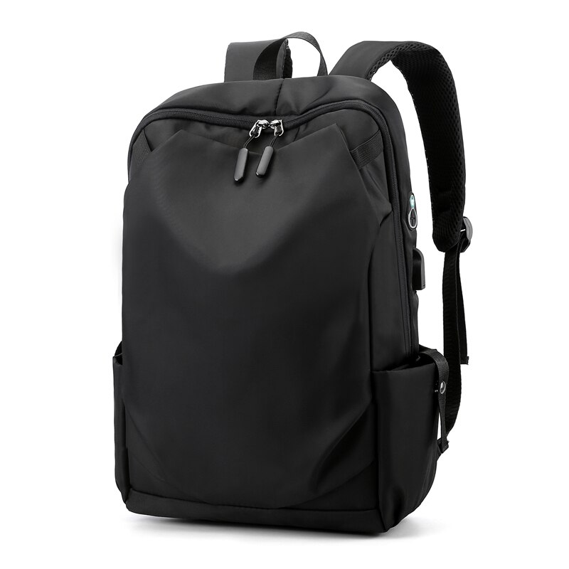 Rugzak Voor Mannen Multifunctionele Waterdichte Tas Voor Laptop 15.6 Inch Usb Opladen Mannen Business Rugzak Rugzak: black