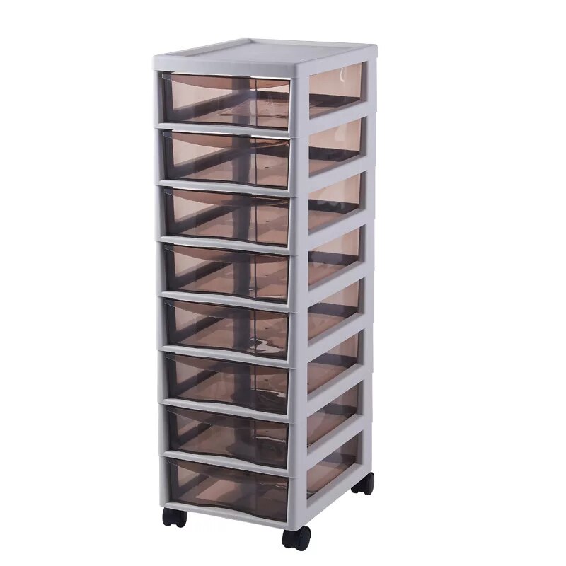 Office Storage Cabinet Drawer File Storage Cabinet Plastic File Organizer A4 Paper Desktop Storage Box