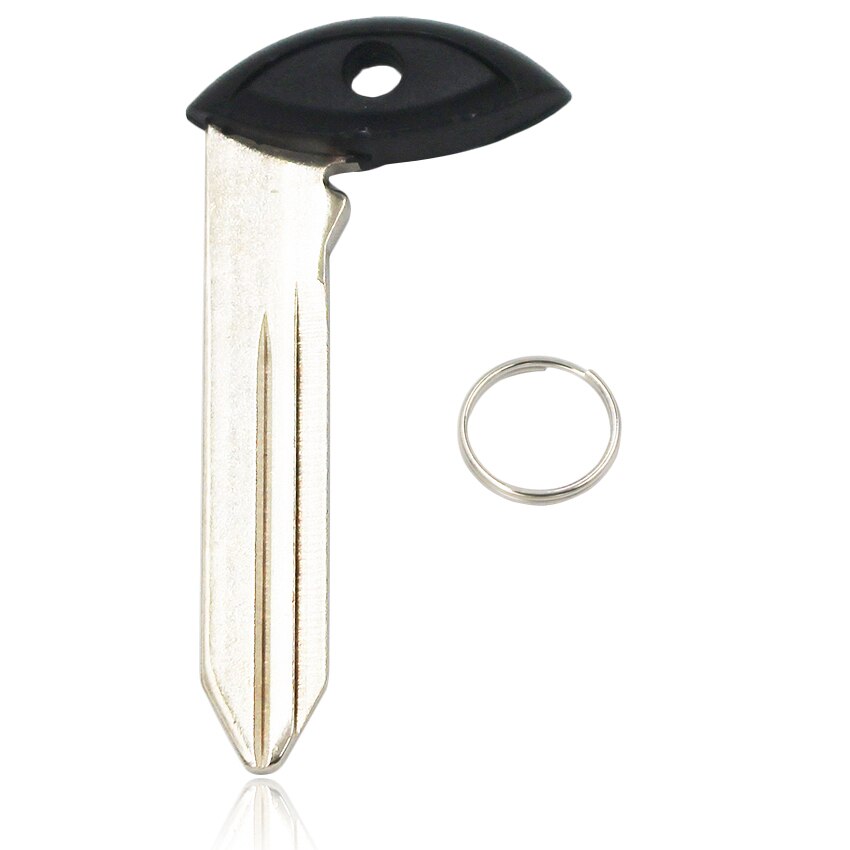 Uncut Blade Emergency Key Blank Fob Easy to Cut Copper-nickel Clloy CY24 for Chrysler 300 Town &amp; Country for Dodge for Jeep