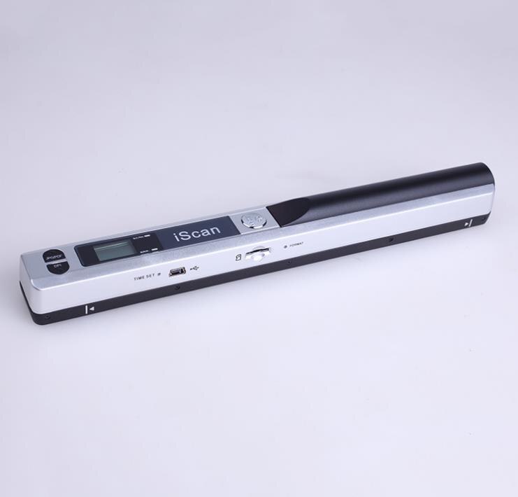 Nuovo Scanner portatile portatile portatile portatile portatile immagine A4 Scanner manuale 900DPI usb 2.0 Scanner supporto formato JPG/PDF: silver grey