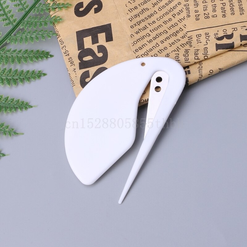 Sharp Mail Envelope Plastic Letter Opener Office Equipment Safety Papers Guarded Random Color