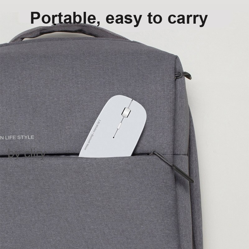 Wireless Mouse Computer Bluetooth Silent Mause Ergonomic Mouse 2.4Ghz USB Optical For Macbook Laptop PC