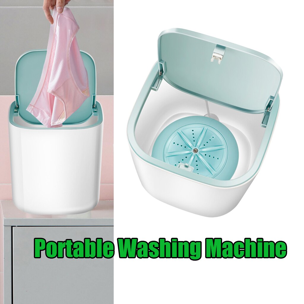 Mini Washing Machine Laundry Machine Washer USB Charging Personal Compact